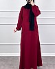 Cepli Ayrobin Elbise - Bordo