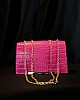 Elegant Deri Çanta - Pembe