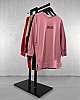 Everlast Baskılı Sweatshirt - Pudra