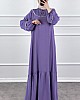 Fistolu Elbise - Lila Fistolu Elbise - Lila