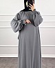 Gipeli Ayrobin Elbise - Gri