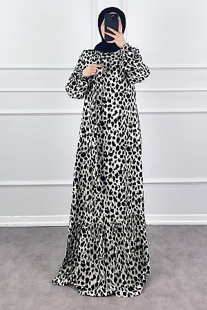 Jaguar Elbise - Beyaz