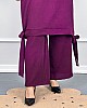 Kurdele Detaylı Takım - Mor Kurdele Detaylı Takım - Mor