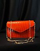 Leath Çanta - Turuncu