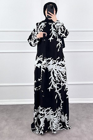 Mercan Elbise - Siyah