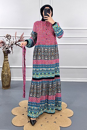 Otantik Elbise - Pembe