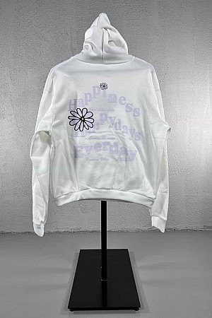 RTT Baskılı Üç İplik Sweatshirt - Mint Yeşili
