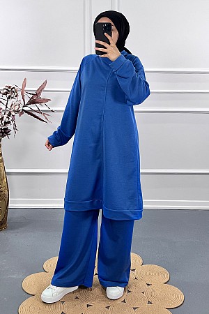 Salaş İki İplik Takım - Mavi