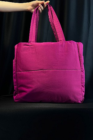 Sport Kumaş Çanta - Fuşya