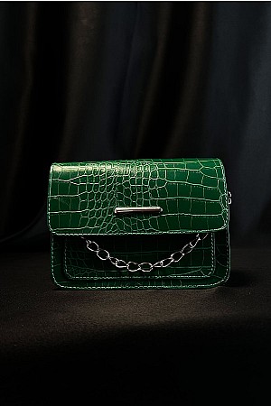 Stone Çanta - Yeşil