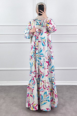 Yazlık Elbise - Mavi