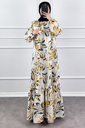 Yazlık Elbise - Sarı