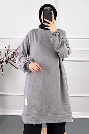 Armalı Tunik - Gri