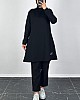 Armalı Tunik - Siyah
