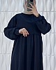 Cepli İki İplik Elbise - Lacivert Cepli İki İplik Elbise - Lacivert
