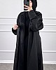 Erika Kumaş Kap - Siyah