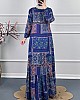Etnik Desenli Elbise - Lacivert Etnik Desenli Elbise - Lacivert