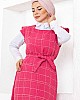 Fırfır Detaylı Tüvit Jile - Pembe