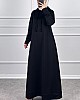 İki İp Tesettür Elbise - Siyah