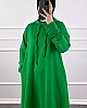 İki İp Tesettür Elbise - Yeşil İki İp Tesettür Elbise - Yeşil