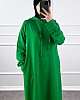 İki İp Tesettür Elbise - Yeşil İki İp Tesettür Elbise - Yeşil