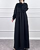 İki İplik Elbise - Siyah
