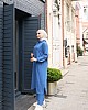 Kapşonlu Ayrobin Takım - Mavi