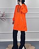 Kapşonlu Sweatshirt - Turuncu