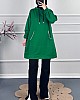 Kapşonlu Sweatshirt - Yeşil