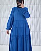 Kat Kat Tesettür Elbise - Mavi Kat Kat Tesettür Elbise - Mavi