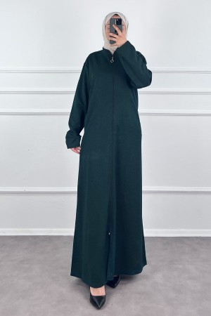 Kışlık Ferace - Yeşil Kışlık Ferace - Yeşil