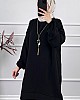 Kolyeli Tunik - Siyah
