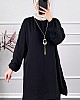 Kolyeli Tunik - Siyah