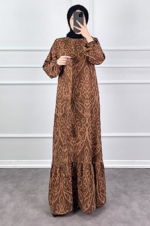 Nilüfer Elbise - Camel Nilüfer Elbise - Camel