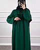 Robadan Ferace Elbise - Zümrüt Yeşili