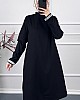 Şerit Detaylı Tunik - Siyah Şerit Detaylı Tunik - Siyah