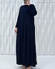 Simetrik Begonya Elbise - Lacivert Simetrik Begonya Elbise - Lacivert