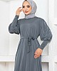 Tasarım Elbise - Gri