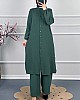 Tesettür İkili Takım - Zümrüt Yeşili Tesettür İkili Takım - Zümrüt Yeşili