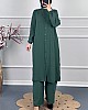 Tesettür İkili Takım - Zümrüt Yeşili Tesettür İkili Takım - Zümrüt Yeşili