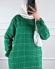 Cepli Tüvit Elbise - Yeşil Cepli Tüvit Elbise - Yeşil
