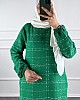Cepli Tüvit Elbise - Yeşil Cepli Tüvit Elbise - Yeşil