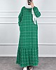 Cepli Tüvit Elbise - Yeşil Cepli Tüvit Elbise - Yeşil