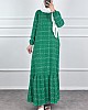 Cepli Tüvit Elbise - Yeşil Cepli Tüvit Elbise - Yeşil