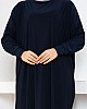 Yarasa Kol Elbise - Lacivert Yarasa Kol Elbise - Lacivert