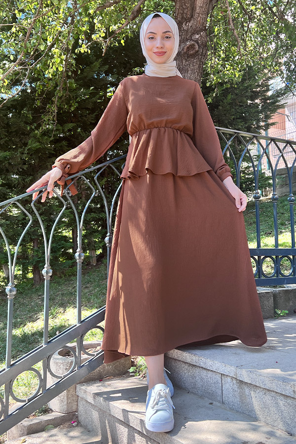 Beli Lastikli Ayrobin Takım - Kahverengi