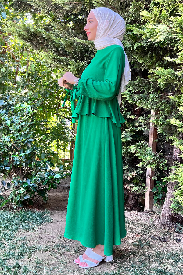 Beli Lastikli Ayrobin Takım - Yeşil
