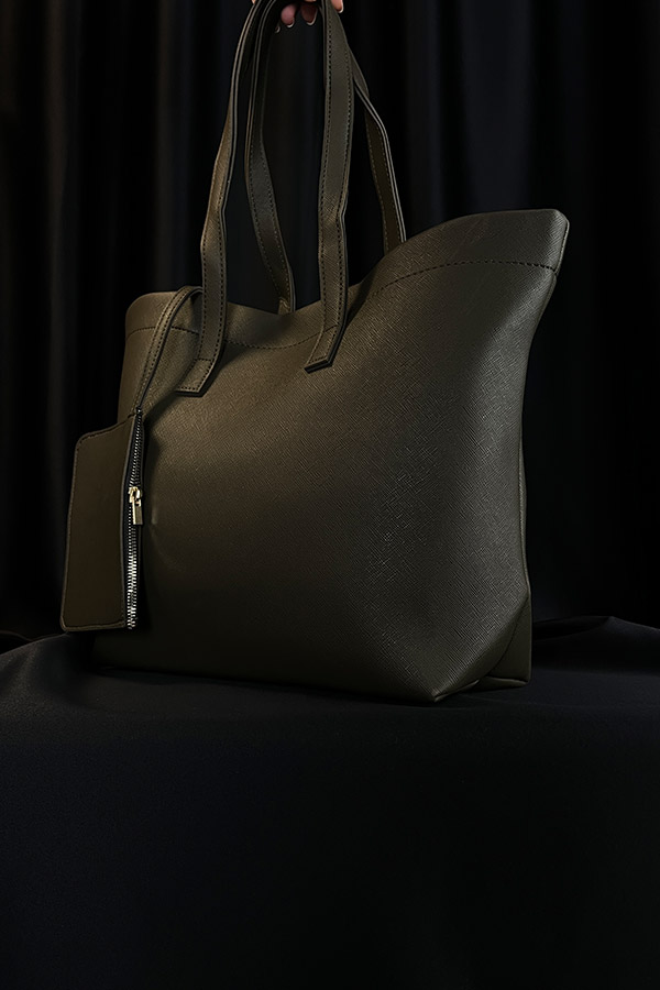 Cüzdanlı Çanta - Haki