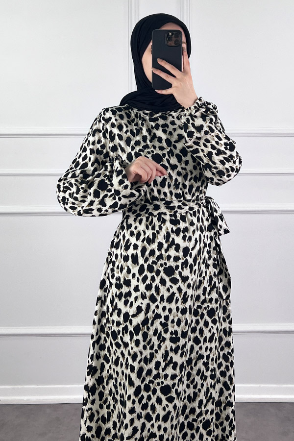 Jaguar Elbise - Beyaz