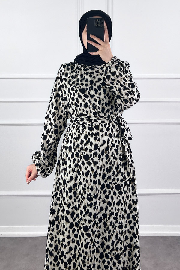 Jaguar Elbise - Beyaz